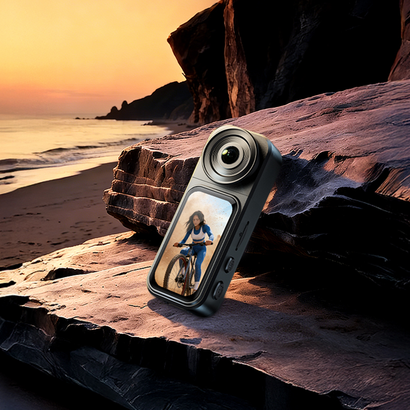 Sports Equipment In French - 2.7K Pocket Action Camera, Equipped with