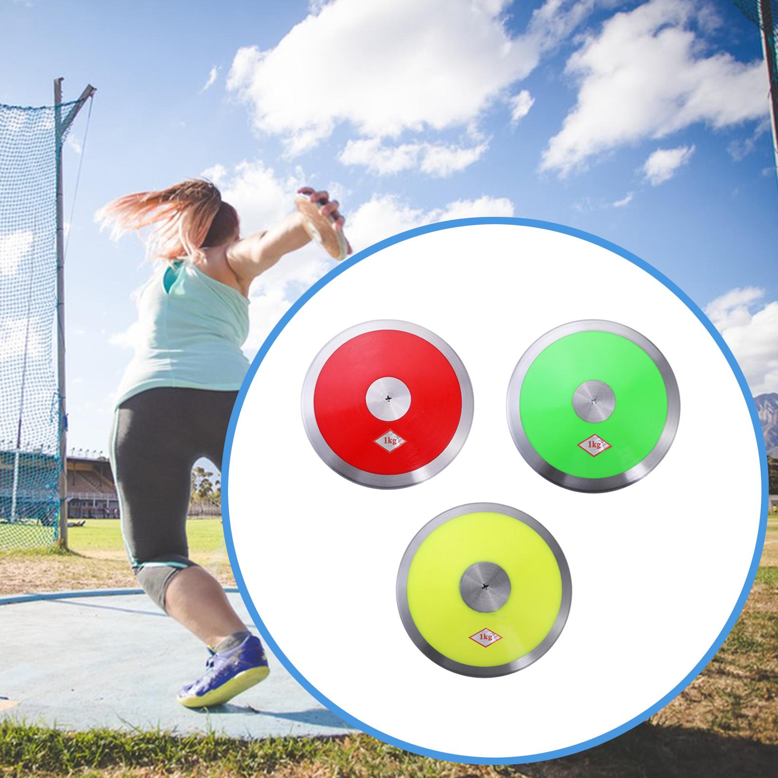 Discus Throw Training - 1kg Nylon Throwing for Beginners Sports