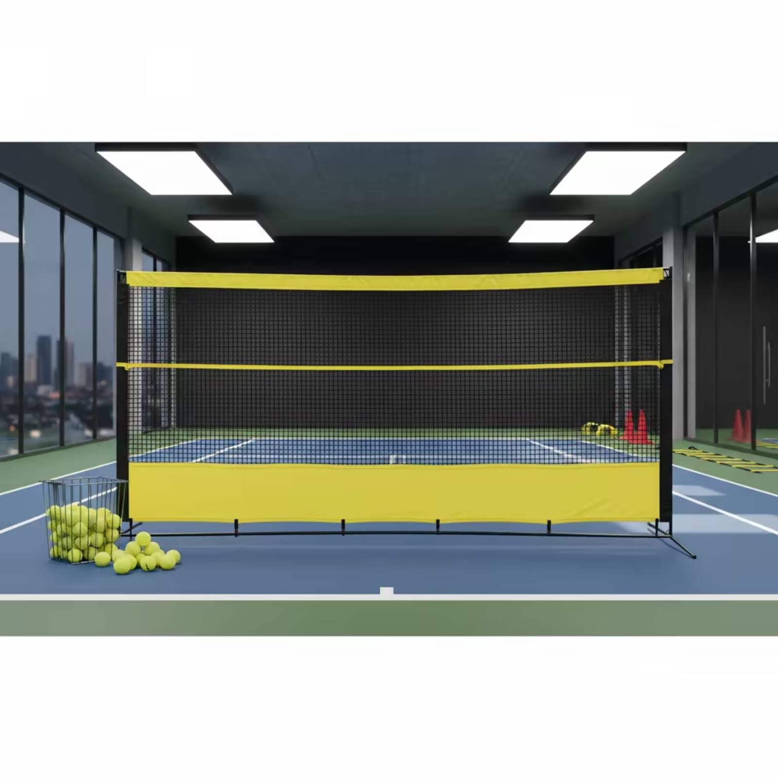 Sports Equipment Training - Tennis Rebound Net with Bag Solo