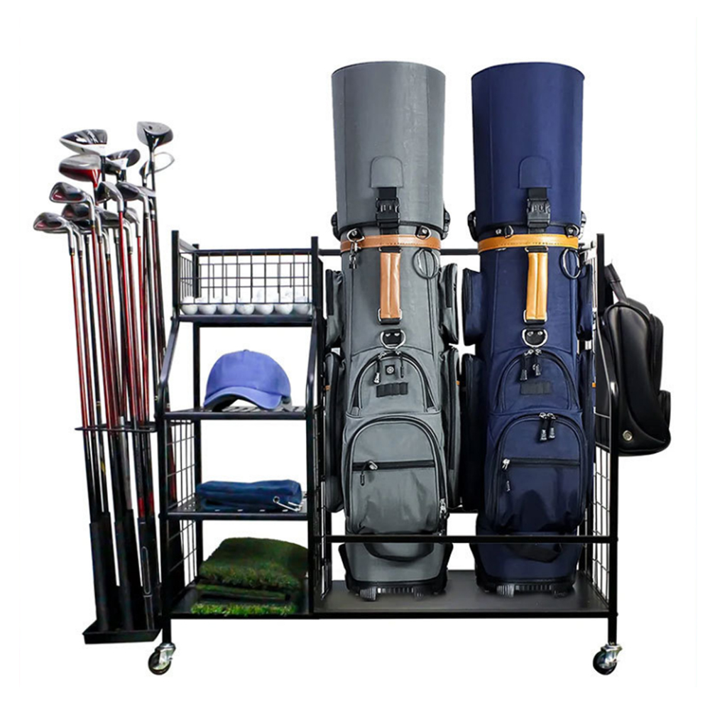 Golf Bag Storage Garage Organi - Sports Equipment Storage Rack 评论和价格