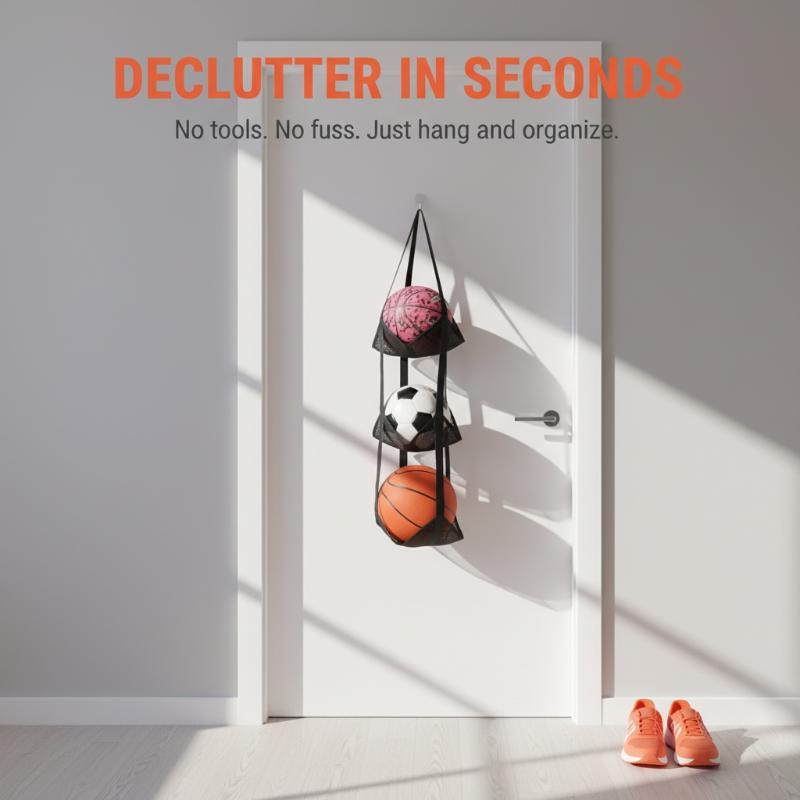 Wall Mounted Basketball Storag - Sports Equipment Organizer 评论和价格