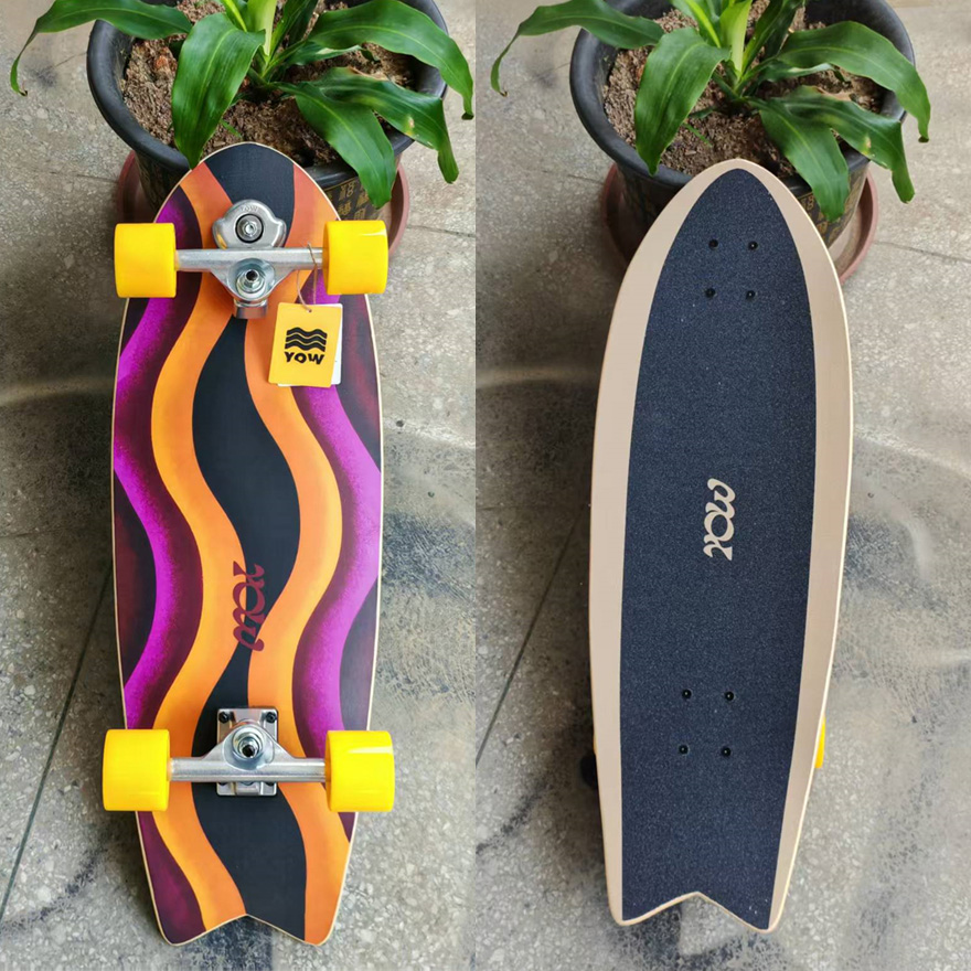 YOW land surf skateboard longb - Skateboard Complete Deck 评论和价格