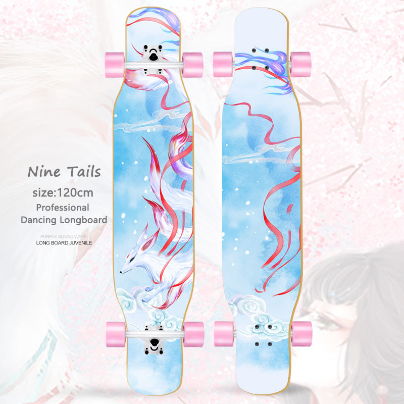 Women's Dance Longboard 110/12 - Skateboard Complete Deck 评论和价格