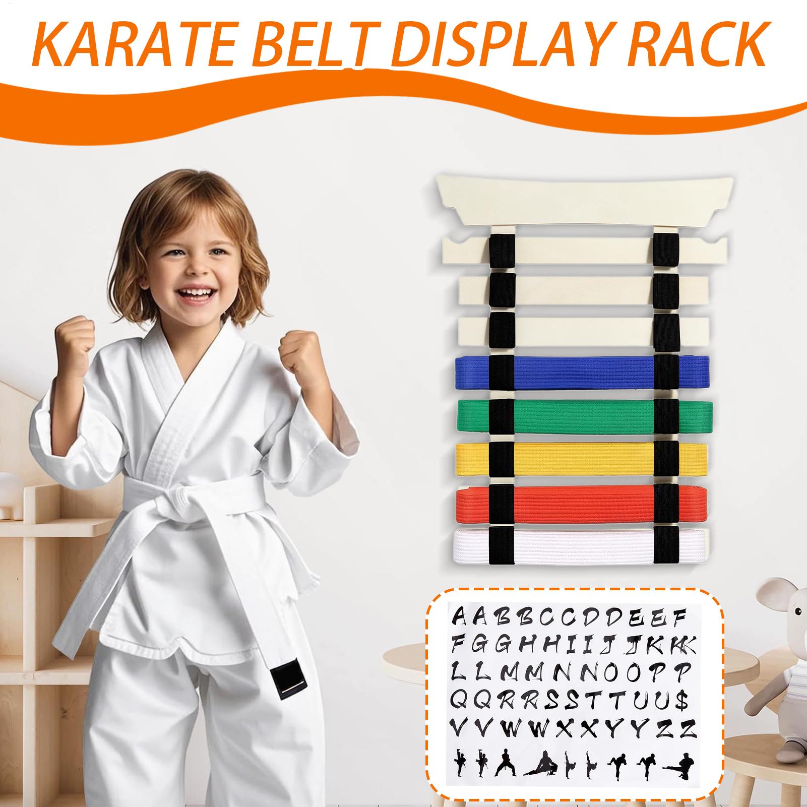Karate Belt Rack Karate Belt O - Sports Equipment Organizer Rack 评论和价格