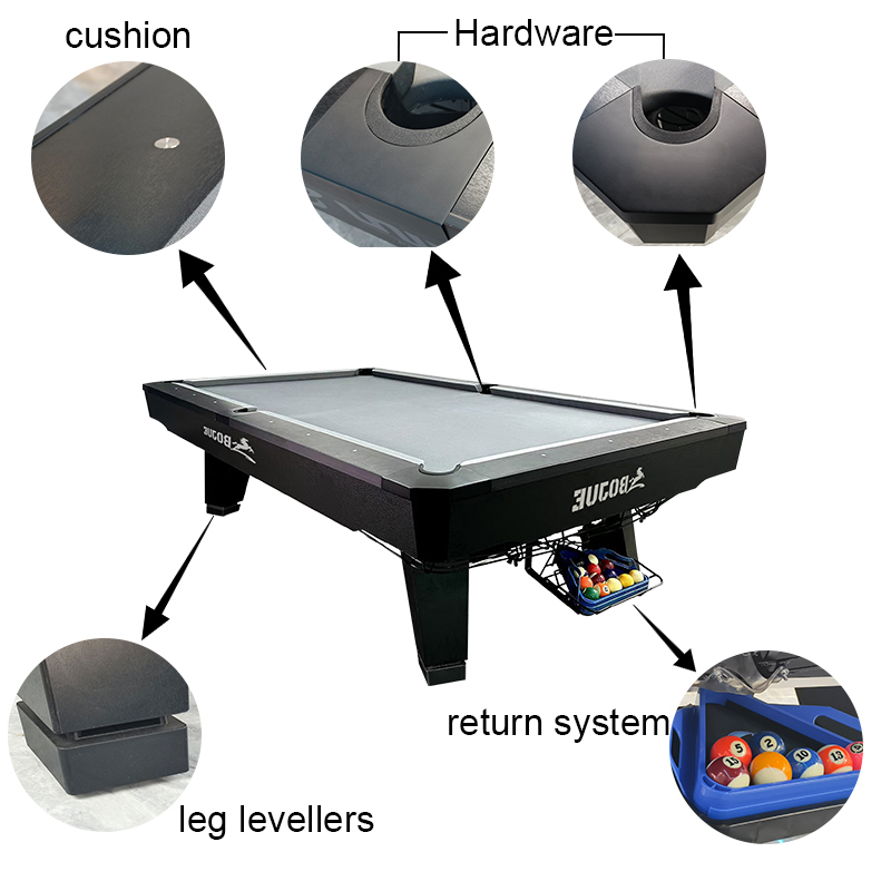 9-foot Commercial Pool Table,S - Sports Equipment In French 评论和价格