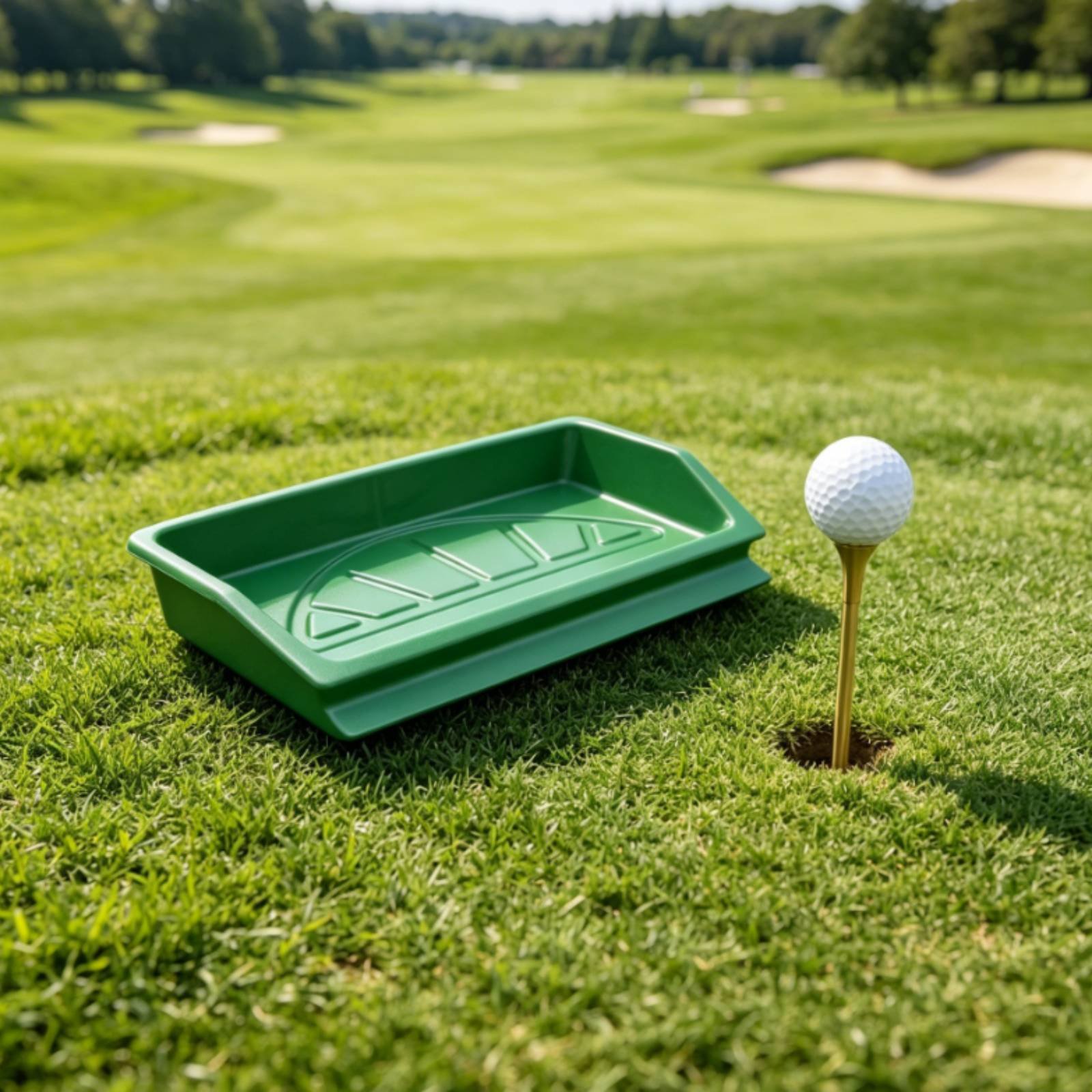 ABS Golf Tee Tray Sturdy Golf  - Sports Equipment Organizer 评论和价格