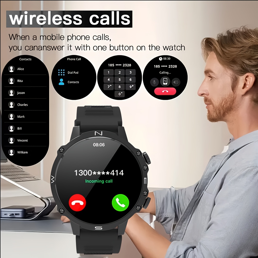 Men's Smartwatch, for iPhone a - Sports Equipment In French 评论和价格