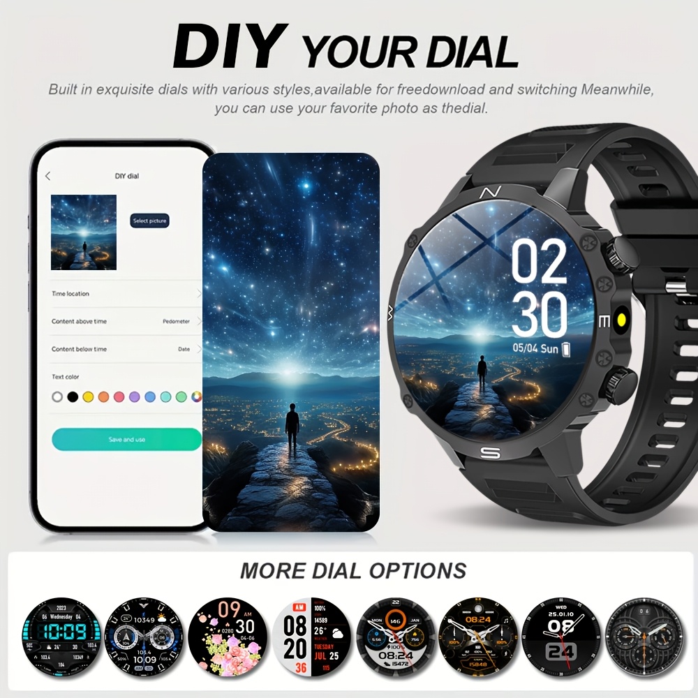 Men's Smartwatch, for iPhone a - Sports Equipment In French 评论和价格